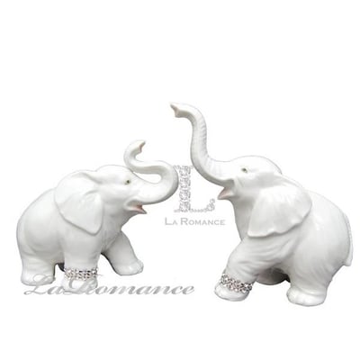 ★寶藏清倉★【COCORO 兒童家飾】情侶大象1