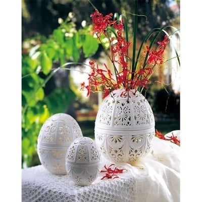 ★寶藏清倉★【帝凡內系列】5吋玲瓏蛋型置物擺飾1