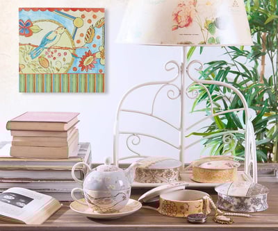 【美國 Creative Home】Cottage Chic 法式田園系列陶瓷珠寶盒2