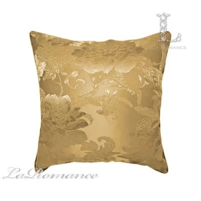 ★寶藏清倉★【古典風情系列】金色純棉高織密抱枕套2