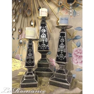 ★寶藏清倉★星光閃耀歐式圖騰燭台 - 小1