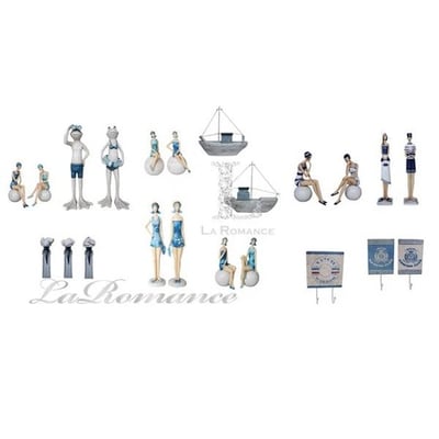 ★寶藏清倉★【德國 Heidi 童趣家飾】站姿泳裝美少女 ♡手提海螺♡3