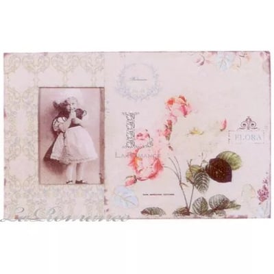 ★寶藏清倉★【Creative Home】Cottage Chic 法式田園系列玫瑰杉木相框1