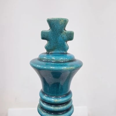 ★寶藏清倉★陶瓷西洋棋 ♡國王♡4