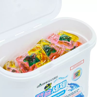 【韓國 SANDOKKAEBI 山鬼怪】三合一洗衣膠囊 40入4