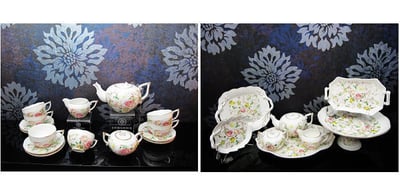 ★寶藏清倉★【芮洛蔓 La Romance】帝凡內系列清晨玫瑰綠葉造型淺盤 / 點心盤 / 首飾收納盤 / 置物盤2