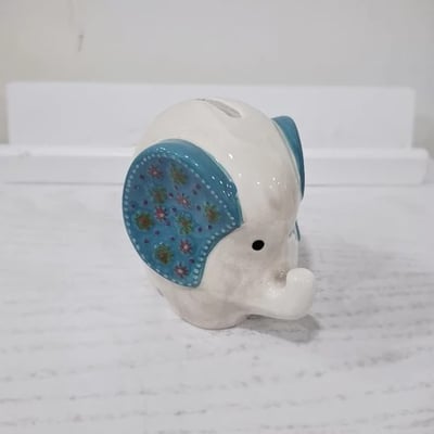 ★寶藏清倉★造型陶瓷撲滿 ♡大象♡2