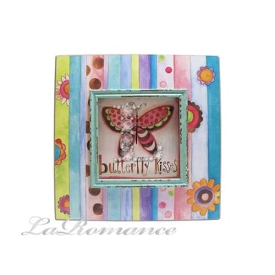 ★寶藏清倉★【花言童語系列】小瓢蟲木板畫飾4