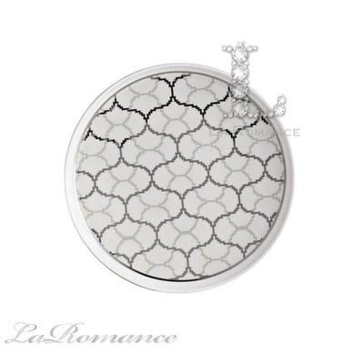 ★寶藏清倉★【帝凡內系列】清新銀色圓盤1