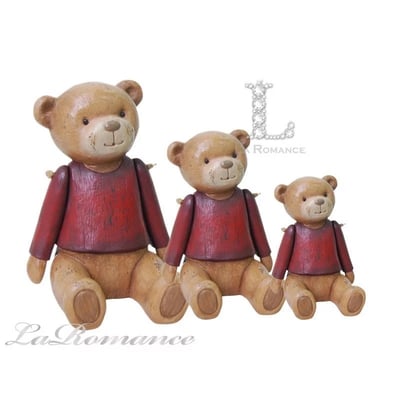 ❄聖誕特惠❄【德國 Heidi 童趣家飾】紅衣寶貝熊&綠衣甜心熊一對 ♡2種尺寸♡2