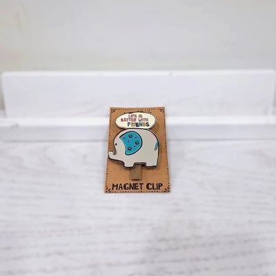 ★寶藏清倉★【Natural Life】木製吸鐵萬用夾2