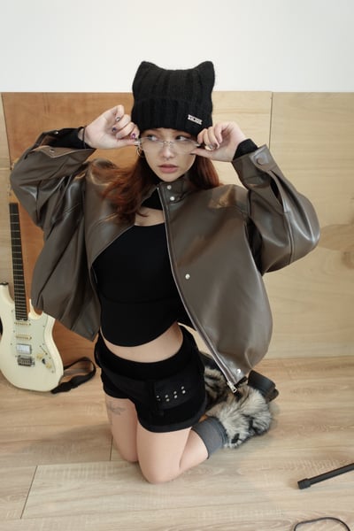 B07 花苞皮外套8