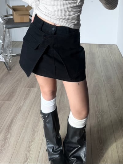 B13 剪裁短裙8