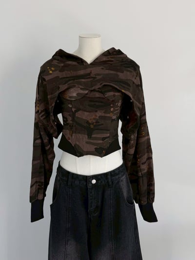迷彩1+1 兩件套上衣9