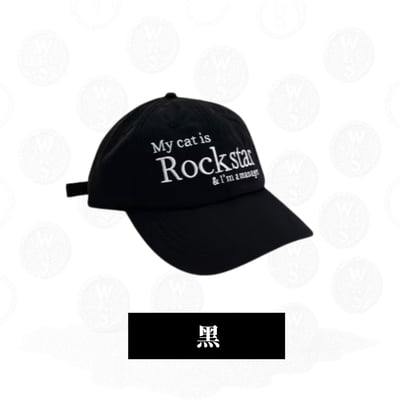 Rockstar刺繡棒球帽12
