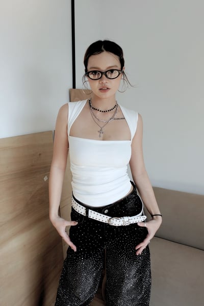 C16 質感辣妹坎肩背心7