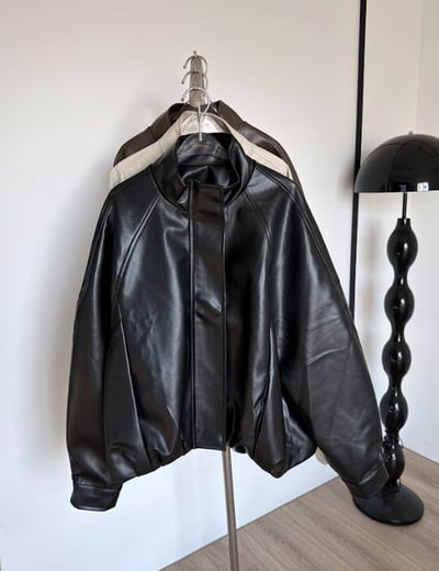 B07 花苞皮外套14