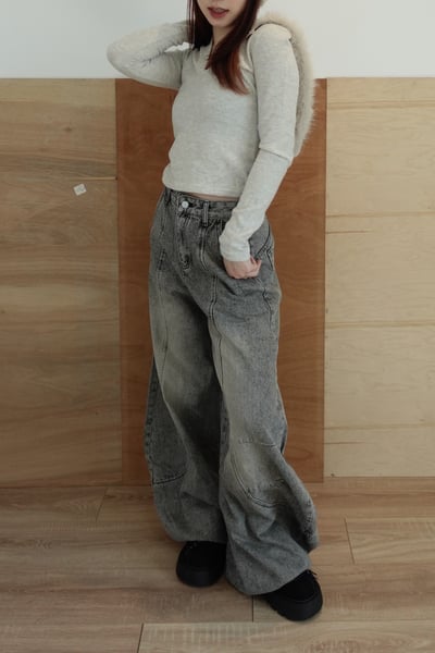 B21 連帽毛毛合身上衣3