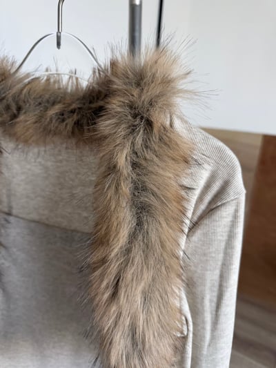 B17 翻領毛毛上衣7