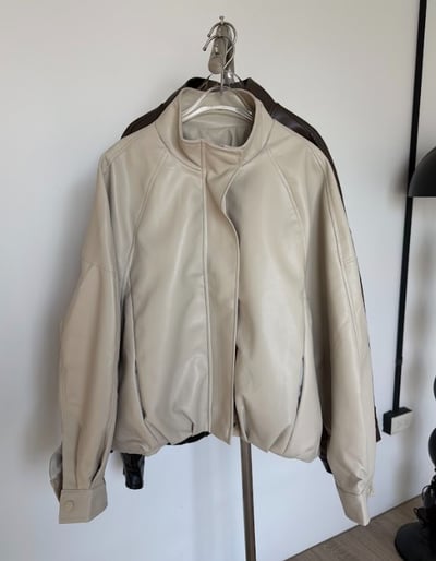 B07 花苞皮外套15