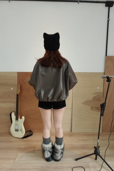 B07 花苞皮外套11