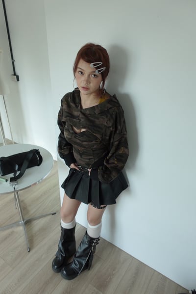 迷彩1+1 兩件套上衣4