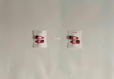 水果髮夾組 (3款)3