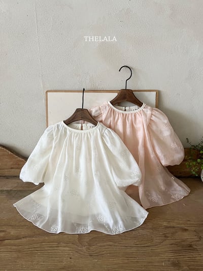 夢幻雪紗洋裝 (2色)1