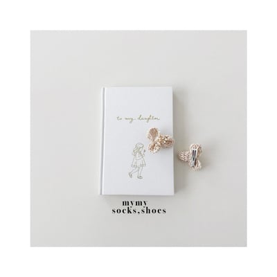 鉤針蝴蝶結髮夾組 (2色)2