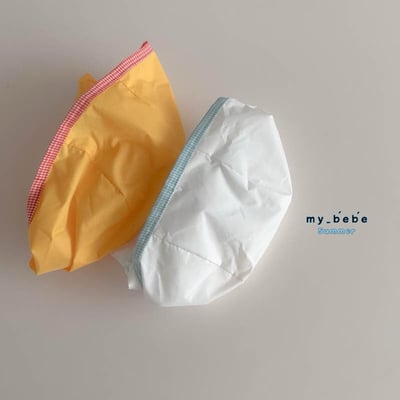 (現貨) 撞色斗篷式兒童雨衣 (2色)8