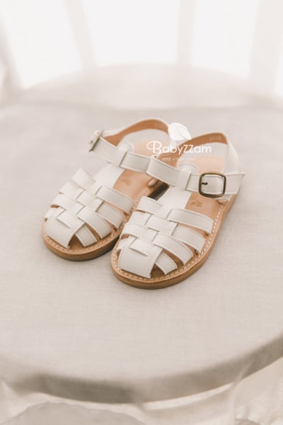 (現貨) 復古編織寶寶涼鞋 (3色)12