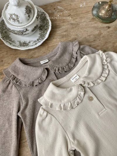 荷葉領上衣 (2色)5