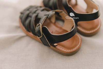 (現貨) 復古編織寶寶涼鞋 (3色)8