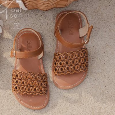 (現貨) 手工編織風寶寶涼鞋 (2色)2