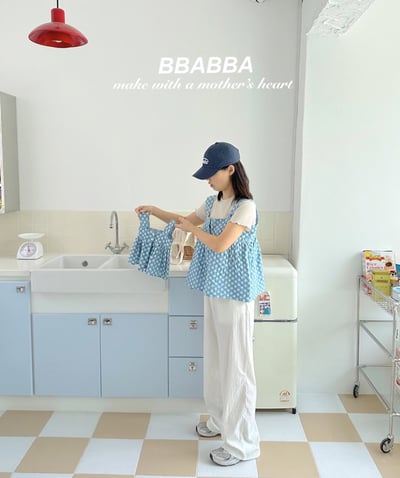 親子｜藍雛菊背心4