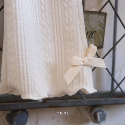 蝴蝶結捲邊喇叭褲 (3色)4