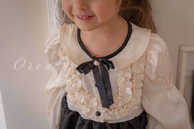 赫本風撞色洋裝2