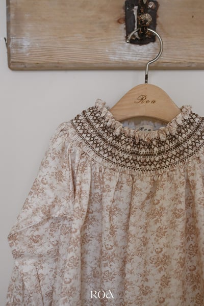 小花煙燻娃娃兩件式套裝8