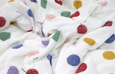 冰冰涼感被｜彩色蘋果點點2