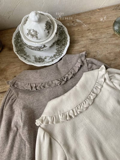 荷葉領上衣 (2色)6