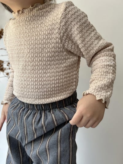 秋日復古休閒褲 (2色)10