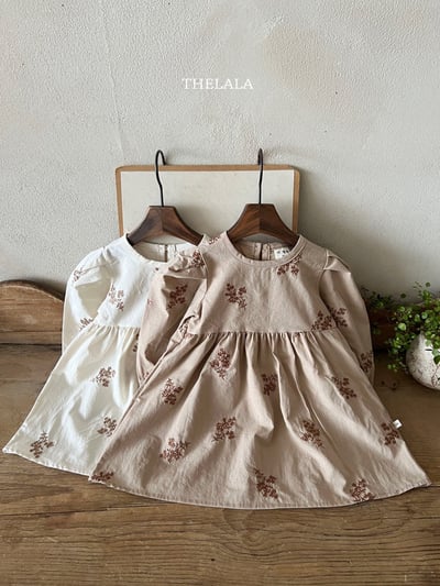 親子｜刺繡花園洋裝 (2色)3