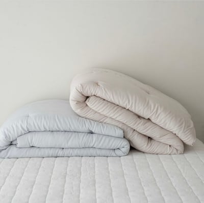 四季被｜條紋蝴蝶結 (天絲)1