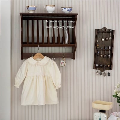 蕾絲小圓領洋裝 (2色)6