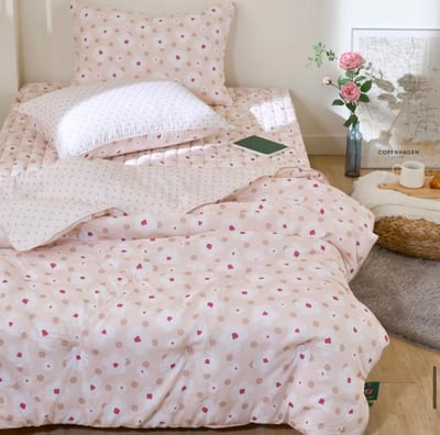 四季被｜棉花糖花花 (天絲)3