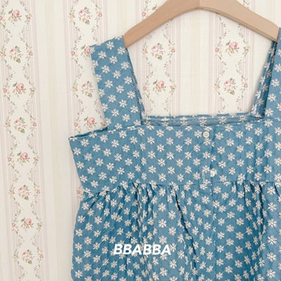 親子｜藍雛菊背心10