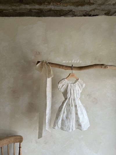 親子｜小花刺繡洋裝 (2色)3