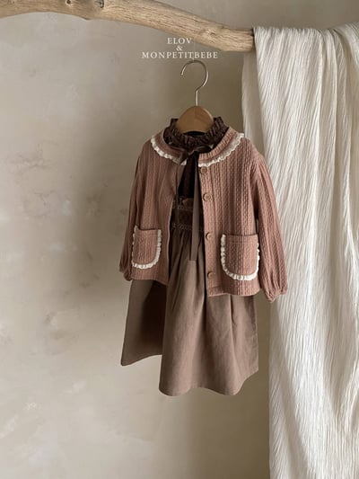 復古刺繡吊帶裙 (2色)15