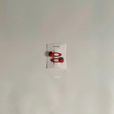 水果髮夾組 (3款)6