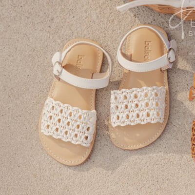 (現貨) 手工編織風寶寶涼鞋 (2色)3